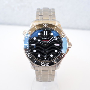 Швейцарський годинник Omega Seamaster Diver 300M Black Dial 42